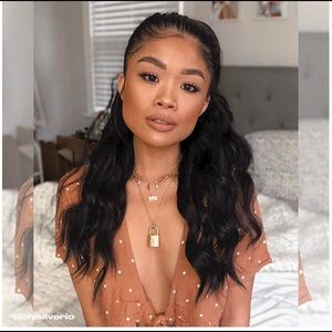 INH Molly Ponytail in Black Brown